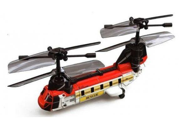 Silverlit Nano Tandem IR tandemhelicopter - Oranje