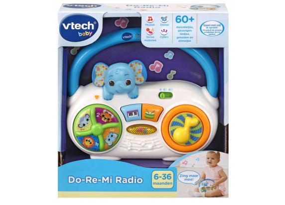 VTech Dierenvriendjes Do-Re-Mi Radio - Interactief Speelgoed - Educatief Babyspeelgoed - Baby Muziek Radio - Vanaf 6 tot 36 Maanden