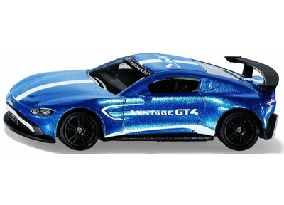 Siku Aston Martin Vantage GT4, Sportwagen miniatuur, Voorgemonteerd, Aston Martin Vantage GT4, Elk geslacht, Metaal, Kunststof, Blauwgroen