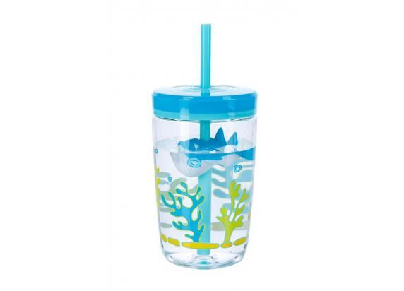 CONTIGO Contigo Kids Floating Straw Tumbler Shark 470ml