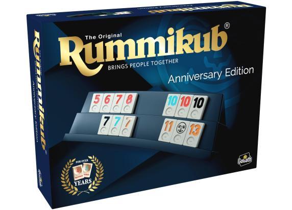 Goliath Rummikub Anniversary Edition - Bordspel - Strategiespel - Speciale editie ter gelegenheid van het 45 jarig bestaan!