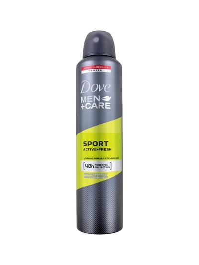 Deodorant Spray Dove Mens Sport Active + Fresh (250 ml)