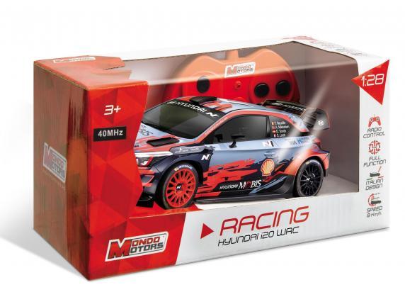 Mondo Hyundai i20 WRC 1:28 RC rally-auto