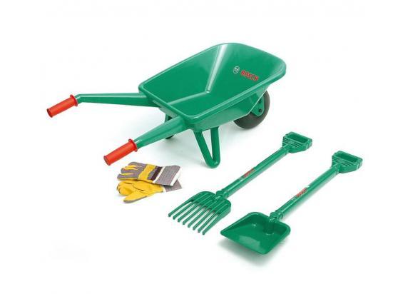 Klein Toys Bosch - Speelgoed kruiwagen - Tuingereedschap - Tuinspeelgoed - groen