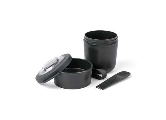 Amuse Tylla Foodbowl Duo Charcoal 450ml + 150ml