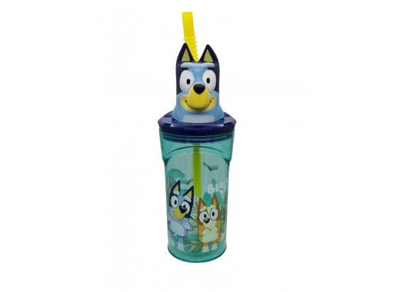 - BLUEY Bluey 3D figuurbeker met rietje 360ml