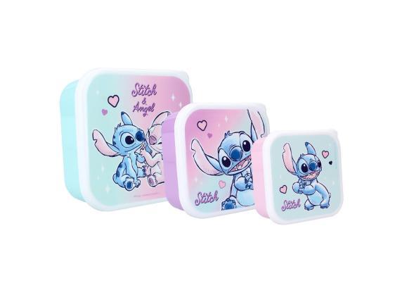 Disney Stitch Let's eat snackbox 3-in-1