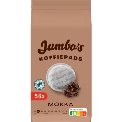 Jumbo's Koffiepads Mokka 56 Stuks