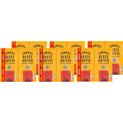 Jumbo's Roodmerk Filterkoffie 12 x 500 gr