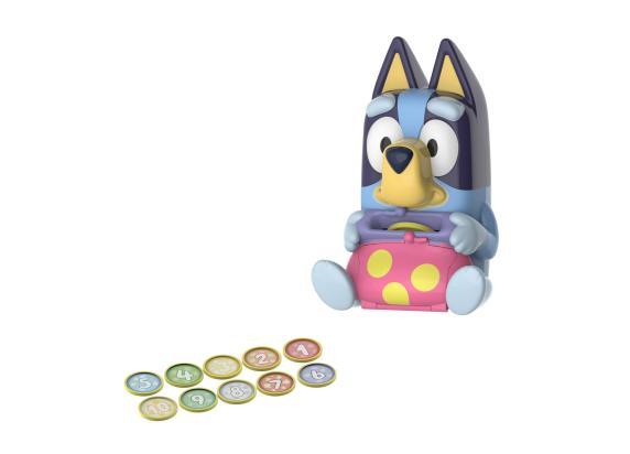 - BLUEY Bluey spaarpot met geluiden en 10 muntjes