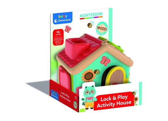 Clementoni Montessori Baby Activiteitenhuisje