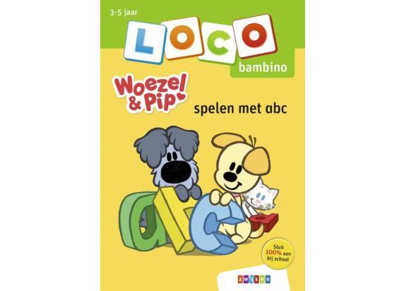 Loco Loco Bambino Boekje - Woezel en Pip: Spelen met abc