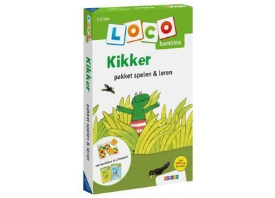 Loco bambino Kikker. Pakket spelen & Leren. 3+