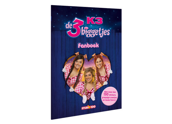 Studio 100 - K3 K3 De 3 Biggetjes Fanboek