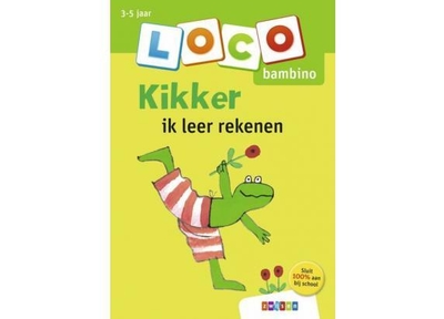 Loco Loco bambino. Kikker, ik leer rekenen. 3+