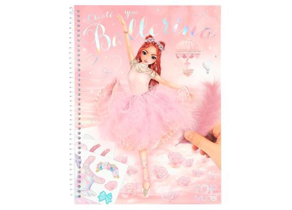 Top Model Create your TOPModel kleurboek met stickers BALLET