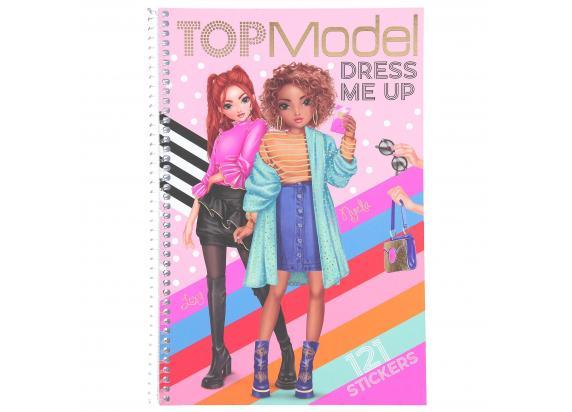 Top Model TOPModel Dress me up stickerboek