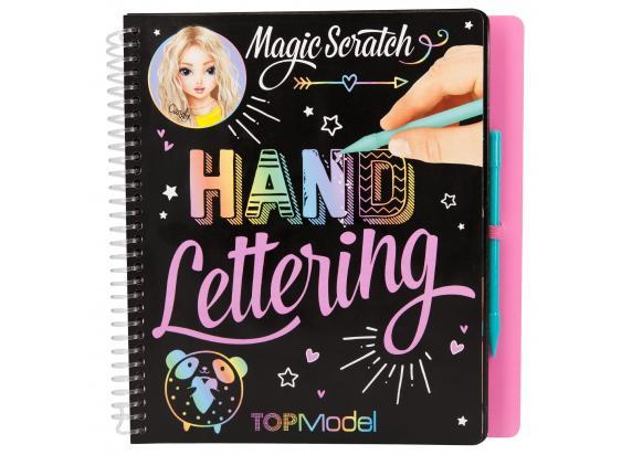 Top Model TOPModel Magic-Scratch Book Hand Lettering