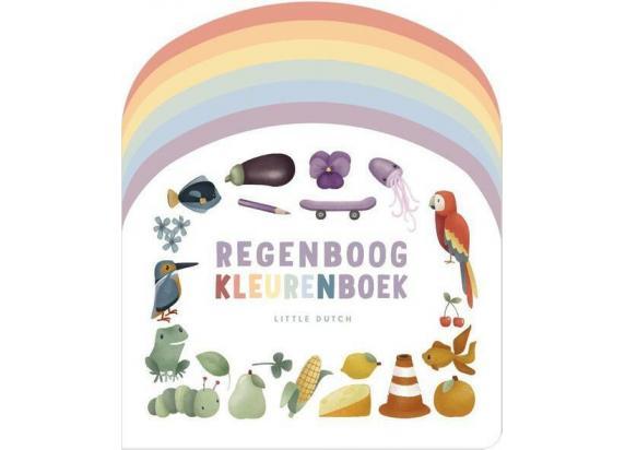 Little Dutch Regenboog Kleurenboek