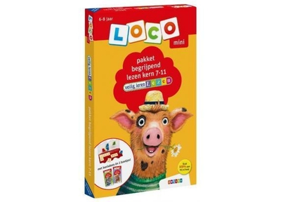 Loco - Mini Boos Loco mini Veilig Leren Lezen pakket begrijpend lezen kern 7-11