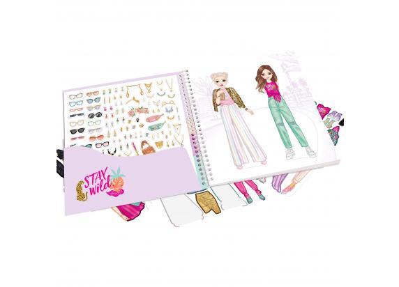 Top Model TOPModel Dress Me Up stickerboek URBAN JUNGLE