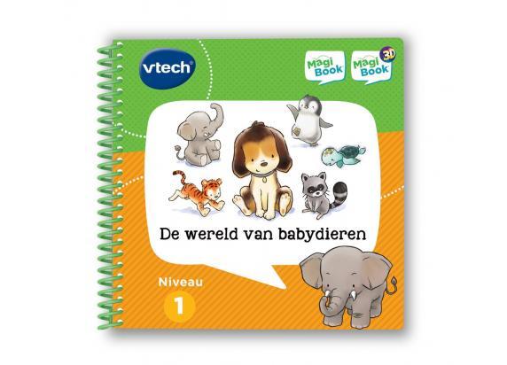 VTech MagiBook Activiteitenboek - De Wereld van Babydieren - Educatief Speelgoed - Niveau 1 - 2 tot 5 Jaar