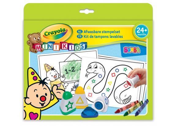 Crayola - Bumba Crayola Mini Kids - Bumba Afwasbare stempelset