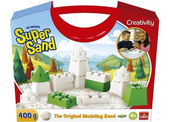 Goliath - Super Sand Super Sand Creativity Suitcase 400 gram zand en 4 vormen