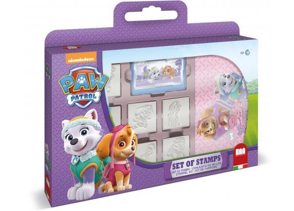 - Paw Patrol Paw Patrol stempeldoos met 7 houten stempels