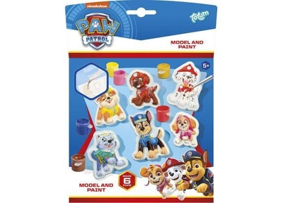 PAW Patrol speelgoed knutselen gipsgieten en schilderen 10 figuren - Totum model & paint junior