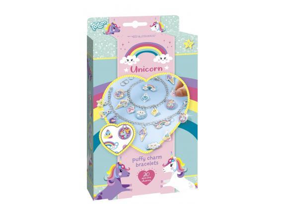 Totum Unicorn 2 glitter bedel armbandjes maken vriendschapsarmbandjes knutselset best friend