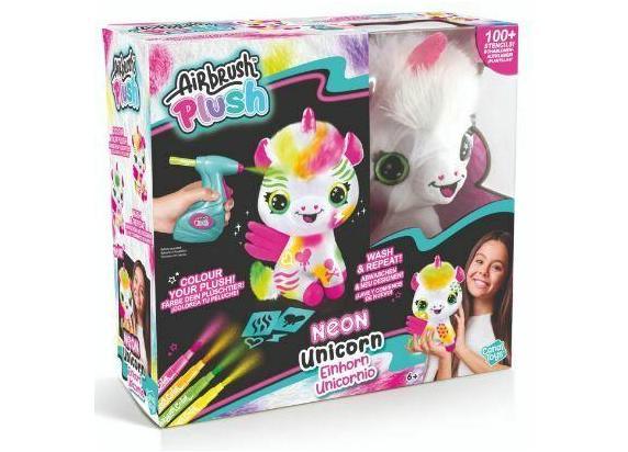 Canal Toys Airbrush Knuffel Eenhoorn Neon