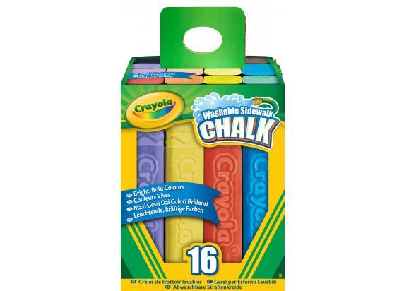 Crayola Crayola Afwasbaar stoepkrijt 16st