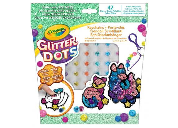 Crayola Glitter Dots 3D Dierenvriendjes Sleutelhangers