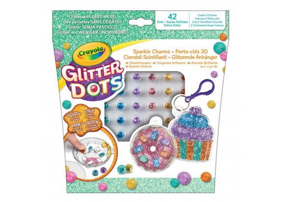 Crayola Glitter Dots 3D Bakkerij Sleutelhangers