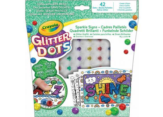 Crayola Glitter Dots Sparkle Signs