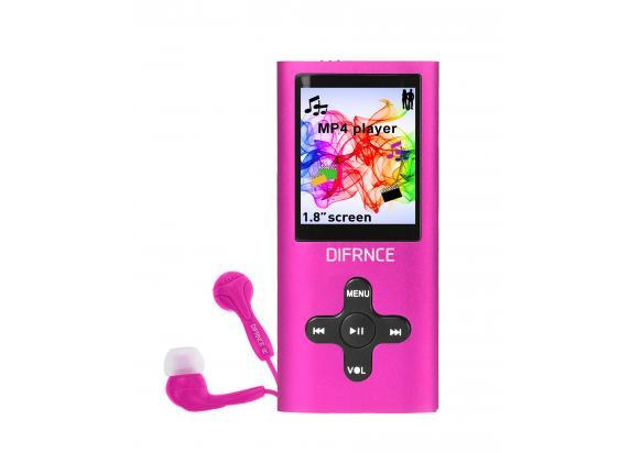 Difrnce Difrnce MP1851 4GB Roze - MP4 speler