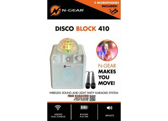 N-Gear N-Gear Disco Block 410 Bluetooth Wit