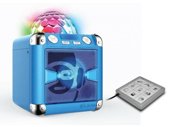 iDance iDance BC-5L Bluetooth Party Disco Cube Blauw