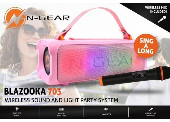 N-Gear N-Gear Let's Go Party Blazooka 703 Roze