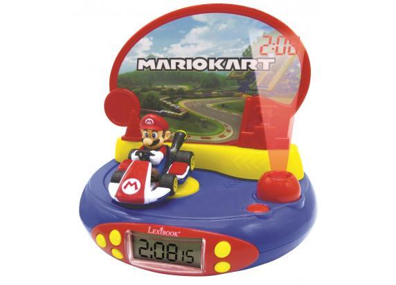 Lexibook - Super Mario Bros Mariokart klok met figuur en projector