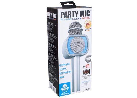 iDance iDance Party Bluetooth Microfoon PM-20 Zilver