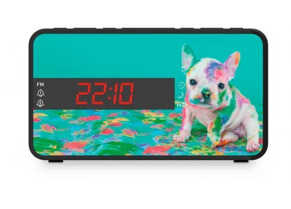 BigBen Interactive Wekkerradio Led Display Dieren