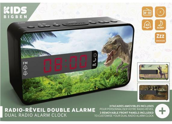 BigBen Interactive Wekkerradio Led Display Dino