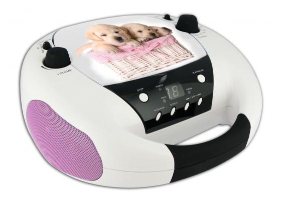 BigBen Interactive Draagbare Radio/CD speler Honden