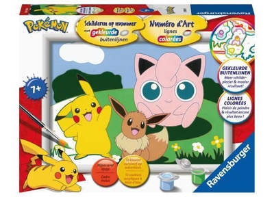 Ravensburger Schilderen op nummer Pokémon