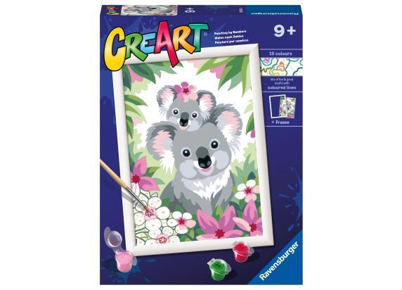 Ravensburger CreArt Koala Cuties - Schilderen op nummer voor kinderen