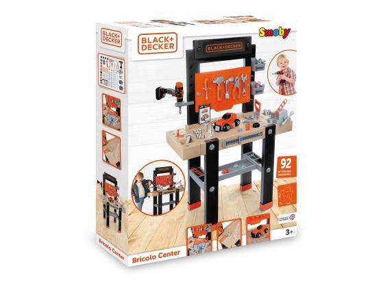 Smoby - Black & Decker Smoby Bricolo Center Black+Decker