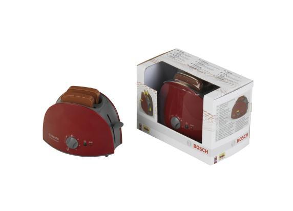 Klein Toys Bosch speelgoedbroodrooster - mechanisch - rood