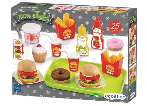 Ecoiffier Fastfoodtray